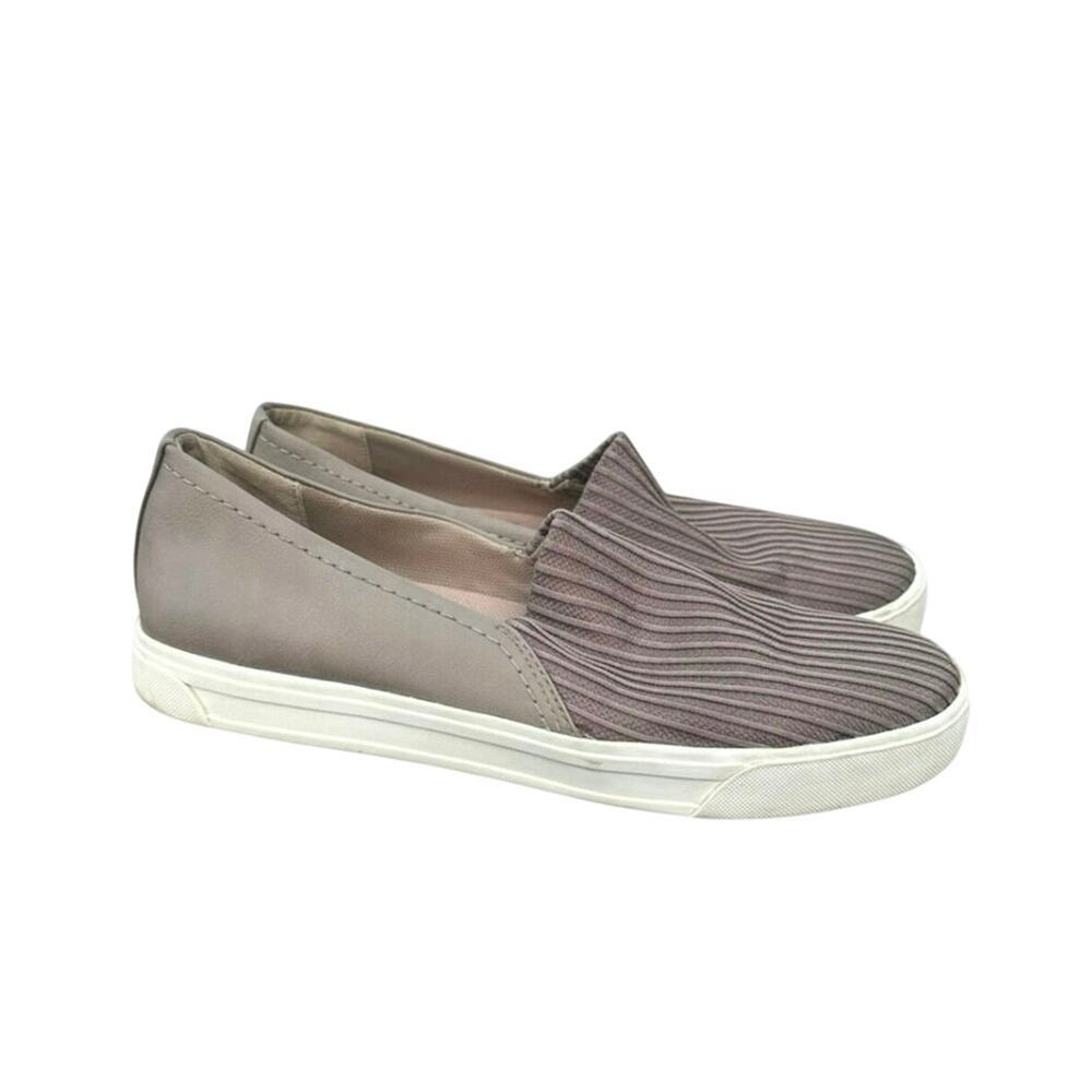 Naturalizer‎ Women’s Brogan Stretch Slip-On Sneakers Size 11 Taupe